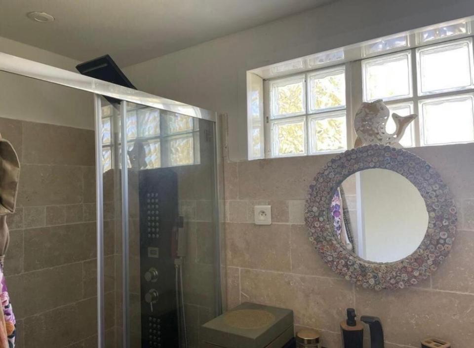 Charmant deux-pièces dans villa avec piscine privée Seillans Esterno foto